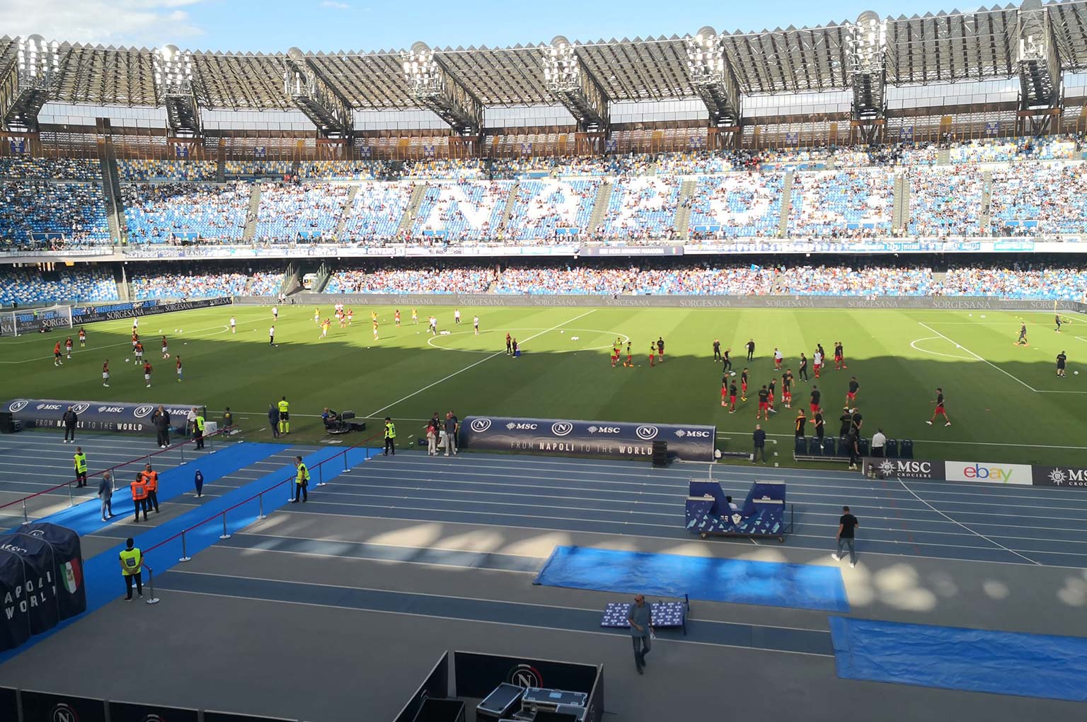 Cons. Simeone Vi svelo una novità per quanto riguarda il restyling dello stadio Maradona